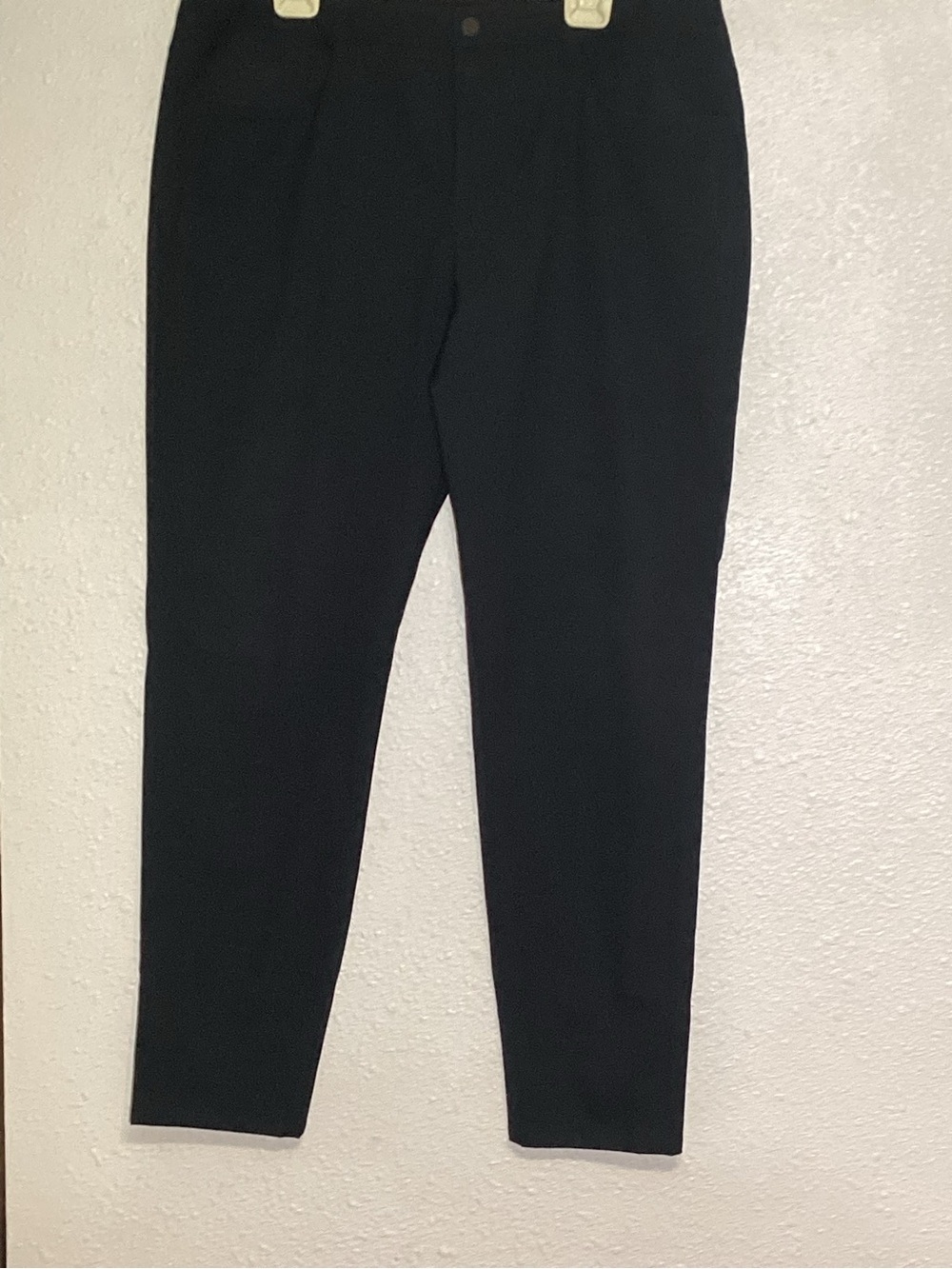 Lululemon ABC Men's Slim fit 5 pockets navy blue warpstreme Pants size 36 - Picture 3 of 7